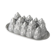 Nordic Ware Alpine Forest Loaf, 6 Cup / 6 Cup / Sparkling Silver Loaf Pans