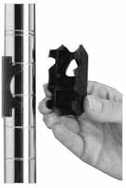 Metro 63UPK3 Super Adjustable Caster Post 63"