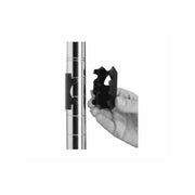 Super Adjustable Caster Post 63" by METRO – 63", Stainless Steel, Model 63UPK3