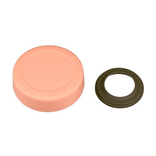 Replacement Soup Jar JBZ Lid Coral Pink with Gasket (CP) by THERMOS – JBZ-201 フタ, Plastic, coral pink, Model JBZ-201 ﾌﾀ