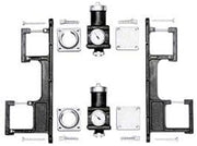 Embassy Bracket & End Block Kit (Brass)