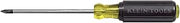 KLEIN TOOLS 604-3 #0 Phillips Mini Screwdriver, Made in USA, 3-Inch, Cushion Grip