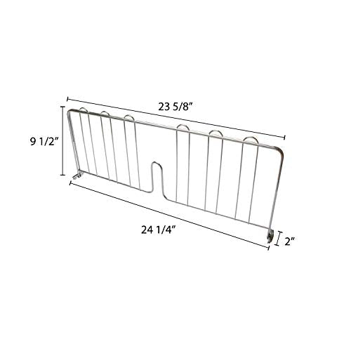 Thunder Group Chrome / 24" / 1 Shelf Dividers