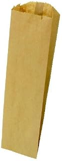 AJM Packaging LQ35NP5C Kraft Quart Size Liquor Bag - 500 / BL