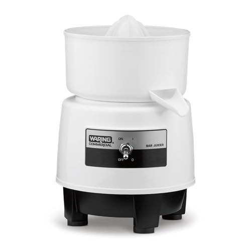 Waring Compact Citrus Juicer / 34 Ounce / White Citrus Juicers