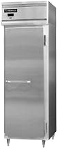 DL1RS-SA Designer Line Single Section Reach In Refrigerator, Shallow Depth & Stainless Exterior