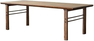 Mesa de Comedor Wooden Dining Table Rectangular Home Kitchen Tea Simple Furniture Mesa de Comedor(200x90x75cm)
