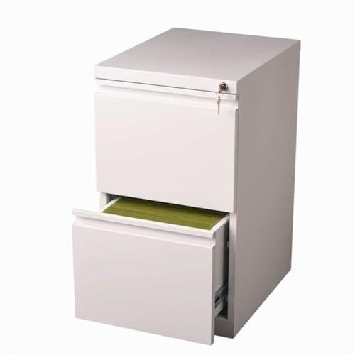 Hirsh Industries White / Modern / One Size Mobile File Cabinets