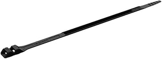 Legrand 031916 - Colson collar black - Width 9 mm and length 262 mm - UV protected - external teeth