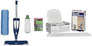 Bona Multi-Surface Floor Premium Spray Mop - Includes Multi-Surface Floor Cleaner Concentrate and Machine Washable Microfiber Cleaning Pad + Heavy Duty Disposable Cleaning Pads, 18ct