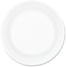 Dart Concorde Non-Laminated Foam Dinnerware DCC 6PWCR