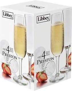 Libbey Flute Glass, STD, Clear