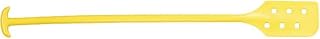Remco - A Vikan Company 67766 Yellow Polypropylene Paddle Scraper with Holes, 13" L x 6" W, 52" OAL