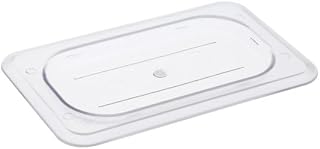 CAC Poly Food Pan Cover PCSD-NC Solid 1/9 Size Plastic