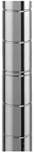 Olympic - J63C - 63 in Chromate Finished Shelf Post