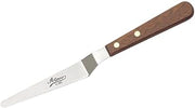 Ateco 1383 Offset Icing Spatula with Wood Handle, 5"