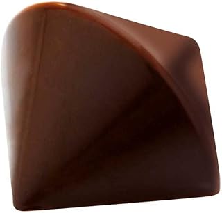 Martellato MA1042 Clear Polycarbonate Chocolate Mold with 28 Vault Square Cavities 26.5mm x 26.5mm x 20mm High