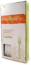 World Centric FORK CORN STARCH, 24 PC, PK- 12