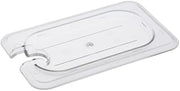 CAC Poly Food Pan Cover PCSL-NC Notched 1/9 Size
