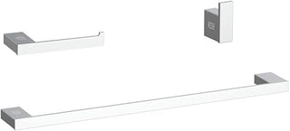 Sofia 3-Pc Stainless Steel Hardware Set in Chrome