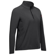 Red Kap 3X-Large / Black / Performance Stretch Jersey 1/4 Zip Pullover Sweaters
