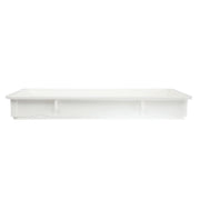 White 18 x 26 x 3 Pizza Dough Box by Cambro – 18 x 26 x 3 inches, Plastic, White, Pack of 6
