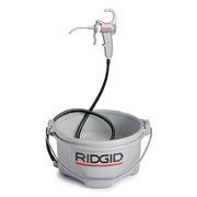 No.4 Hand Operated Oiler Pump Gun by RIDGID – Small, Steel, Silver, Model 72332