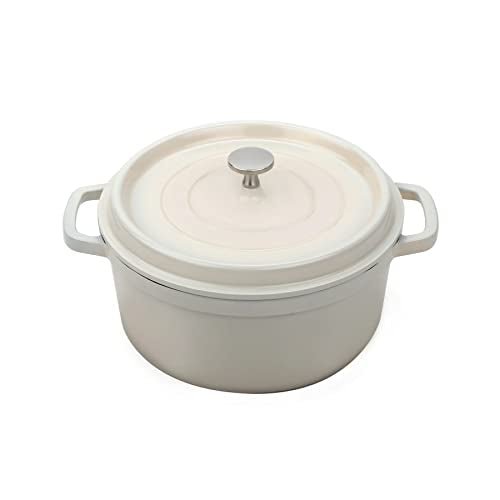 GET 2.5 Quart / Round / White Dutch Ovens