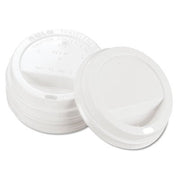 CUP Traveler Sip-Thru Lid by SOLO – Polypropylene, white, Model SCC TLP316