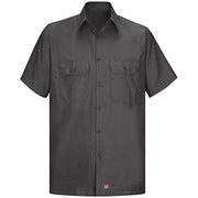 Red Kap Medium / Charcoal / Solid Rip Stop Shirt Tops