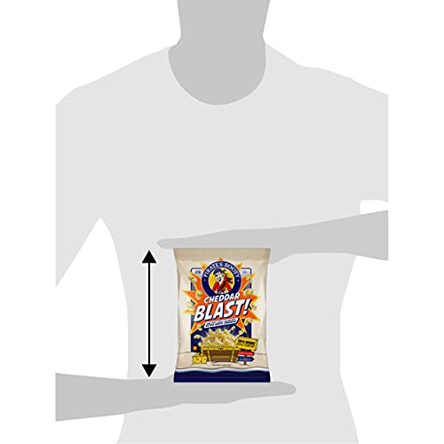 Pirate's Booty Cheddar Blast / 4 Ounce (Pack of 12) / No Color Puffed Snacks