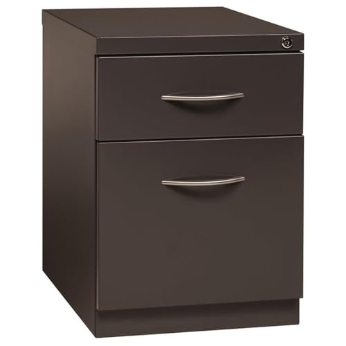 Hirsh Industries Charcoal / Modern / 21.75" H X 15.00" W X 19.88" D Mobile File Cabinets