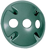 RAB Lighting C100VG Die Cast Round Covers Verde Green