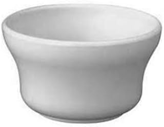 CAC China Franklin 7.25 oz European White Bouillon Bowl 36 Ct