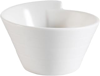 CAC China SUS-B4 Small Bowl 9oz 4 1/2" Porcelain Round, Bone White, Set of 36