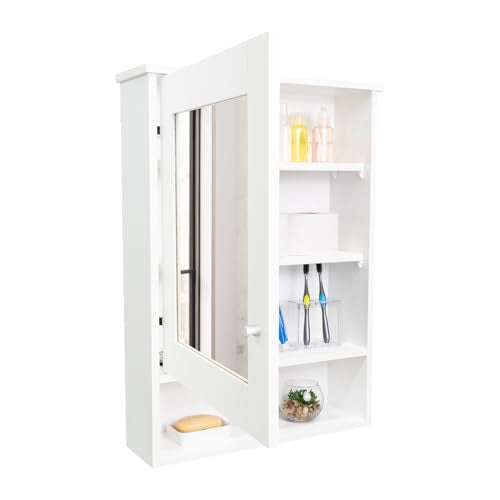 Tuhome White / Modern / 1 Medicine Cabinets