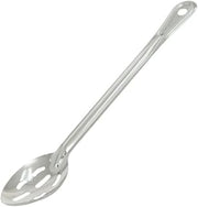 CAC Stainless SBHL-11 Slotted Basting Stainless Steel Spoon 1.2mm 11"