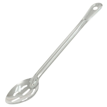 CAC Stainless Basting Spoon SBHL-13 Slotted 1.2 mm 13 inch by CAC China – Stainless Steel, Pack of 99