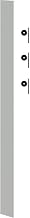 Interion Modular Partition Finished End Cap for 38"H Base Panel