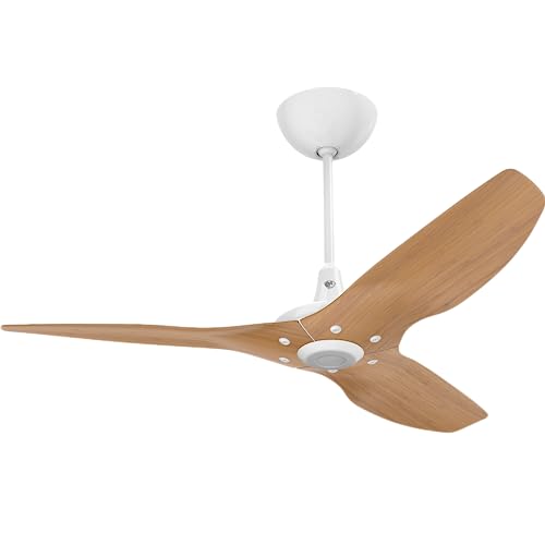 Big Ass Fans Caramel Bamboo / White Hardware / 52" / Universal Mount Ceiling Fans