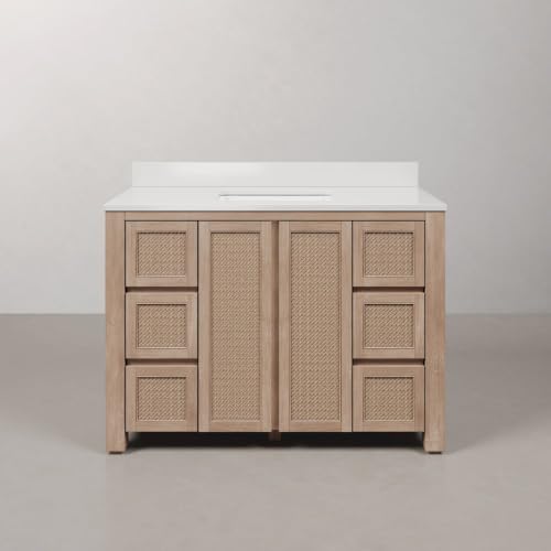 Water Creation 48" Width / Toffee Latte / 1 Bathroom Vanities