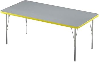 Correll Laminate Activity Tables with Gray Granite Finish A3048TF-REC-15-14-38