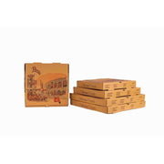 KITCH24/7 Brown / 16 x 16 x 2 / 16.0 ounces Pizza Boxes