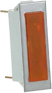 Exact FIT for ACCUTEMP AC-4996-3 Signal LIGHT3/8" X 1-5/16" Amber 125 - Replacement Part by MAVRIK