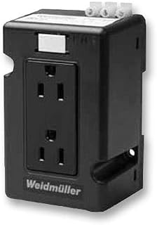 WEIDMULLER - 6720005430 - Power Entry Connector 15 A 120 V Black Female Receptacle-6pack