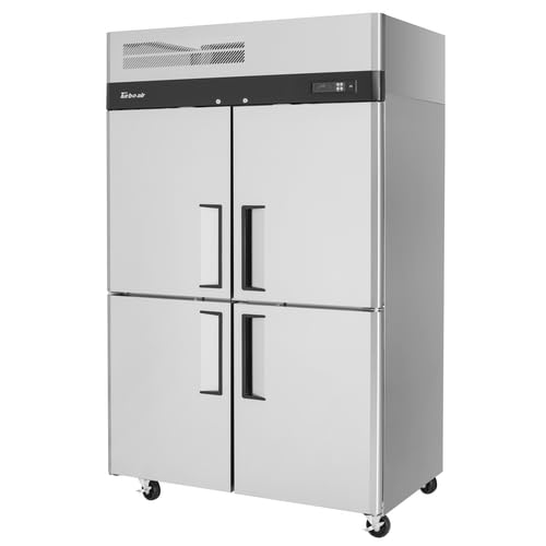 Turbo Air (2) Split Door / Stainless Steel / 42.1 cubic_feet Upright Freezers