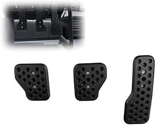 nekhfs GT Style Pedal Cleats for Compatible with Fanatec CSL, Racing Pedal Covers for Improved Grip and Heel-Toe Driving