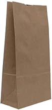 CORPORATION Bagcraft 301034 4# Natural Kraft Heavy-Duty Grocery Bag - 4 7/8" L x 3 1/4" D x 9 5/8" H by AJM Packaging – One Size, Brown, Pack of 500, Model GB04NP5C