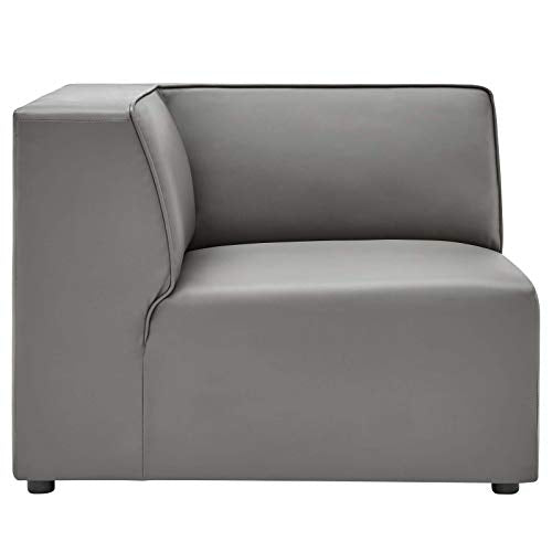 Modway Grey / Modern / Corner Chair Sofas & Couches