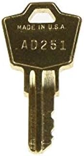American Dish Service 096-1006 Key 251 Lock